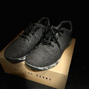 Dark Heather Gray only worn indoors both sets of shoe strings and box.